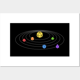 Dice Solar System Roleplaying Posters and Art